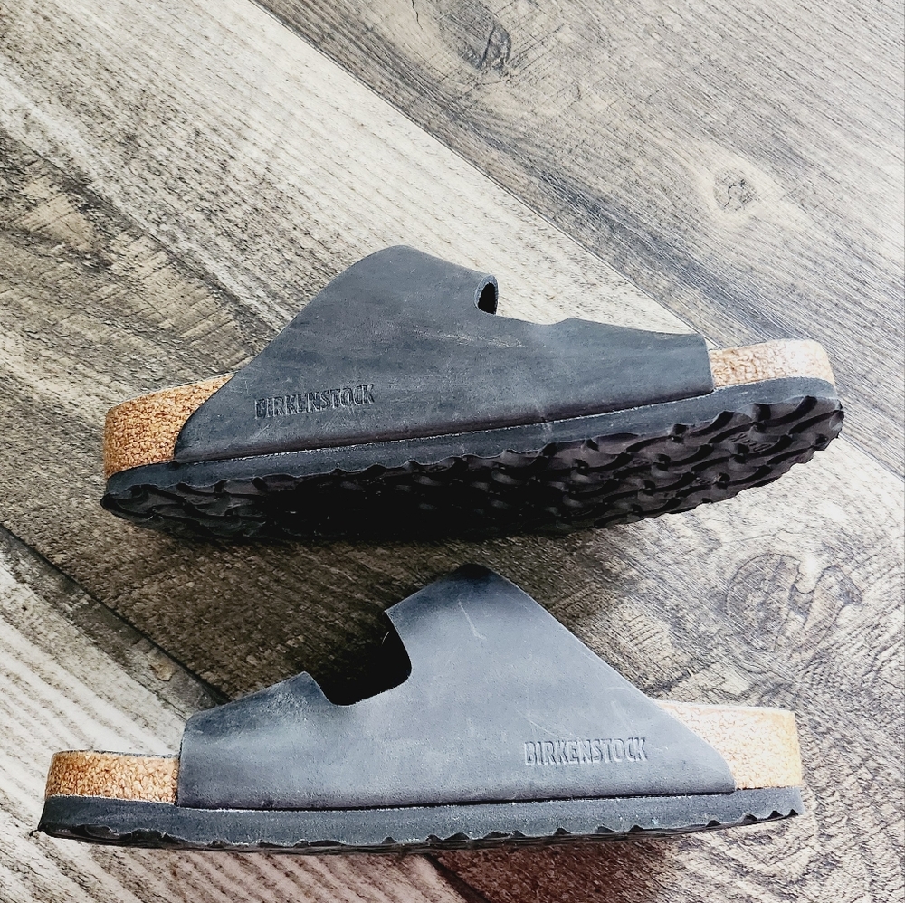 Birkenstock Arizona Big Buckle Black Oiled Leather